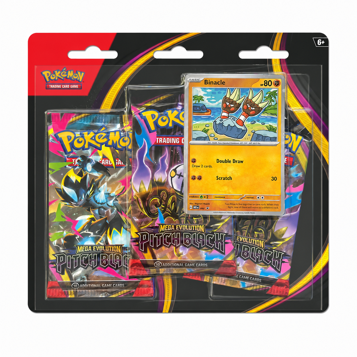 Blister Triplo Pitch Black – Inglês