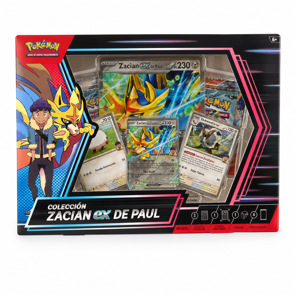 Coleção Zacian ex de Paul – Espanhol