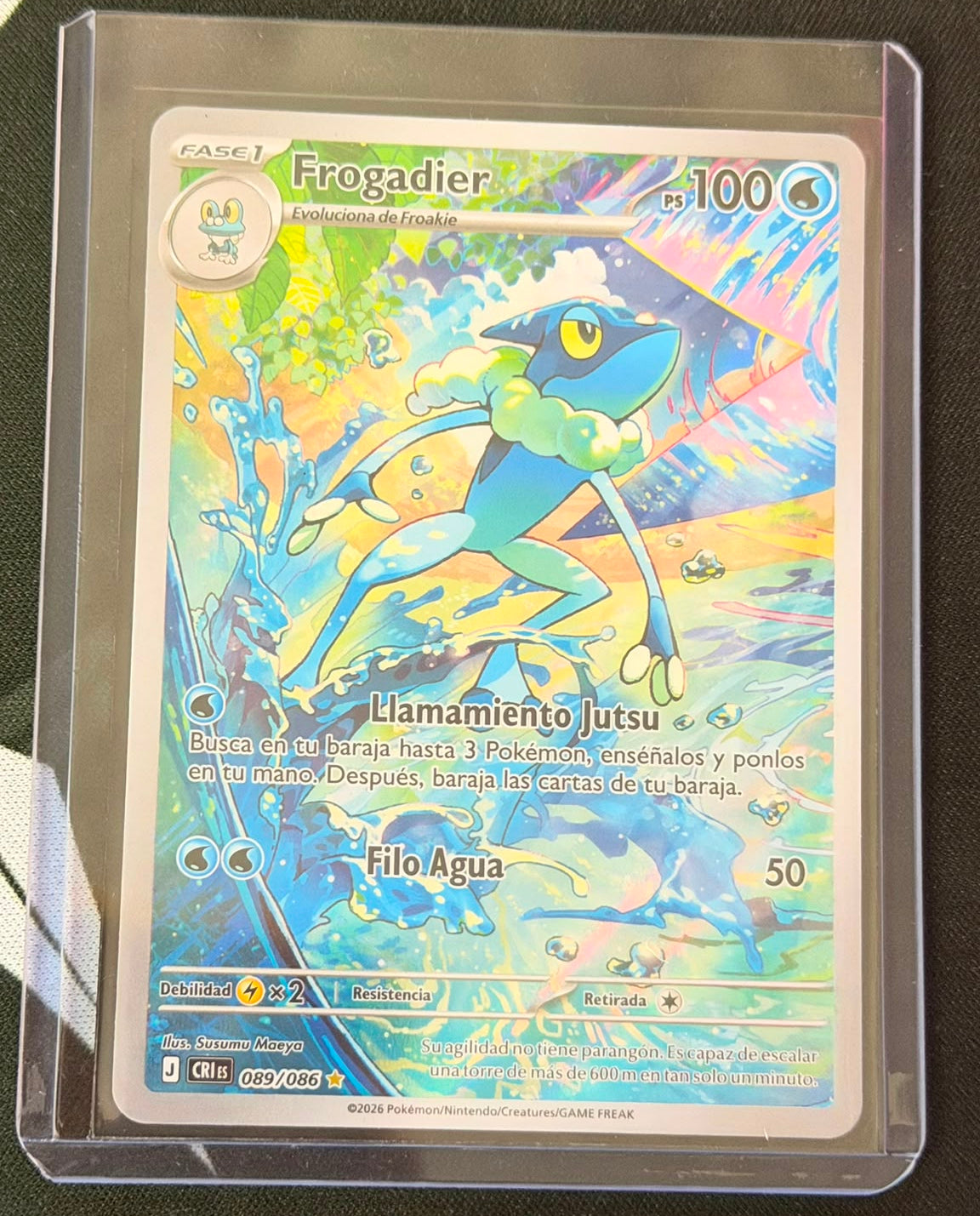 Frogadier 089/086 — Espanhol